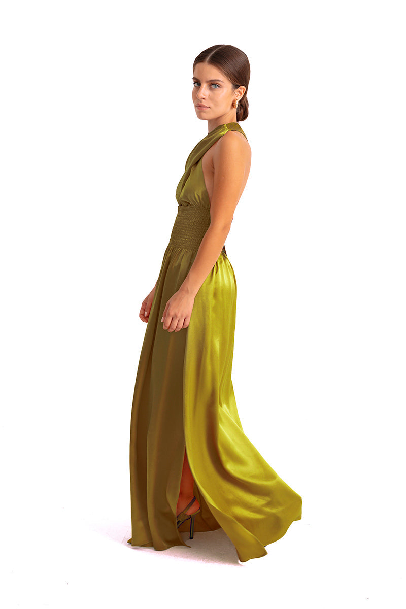 Movom Swimwear-Aspen Criss Cross Maxi Dress🌱-Elbise-2-fleurdirect.live