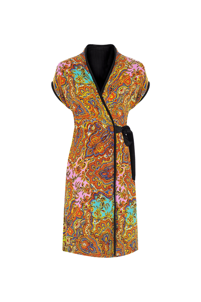 Movom Swimwear-Poppy Reversible Kimono Dress🌱-Kimono-4-fleurdirect.live