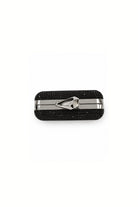 Eloura Siyah Boncuk İşlemeli Abiye Clutch Çanta - 2
