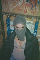 Mujj Studio-Grey Hand Crocheted Mask-Maske-1-fleurdirect.live