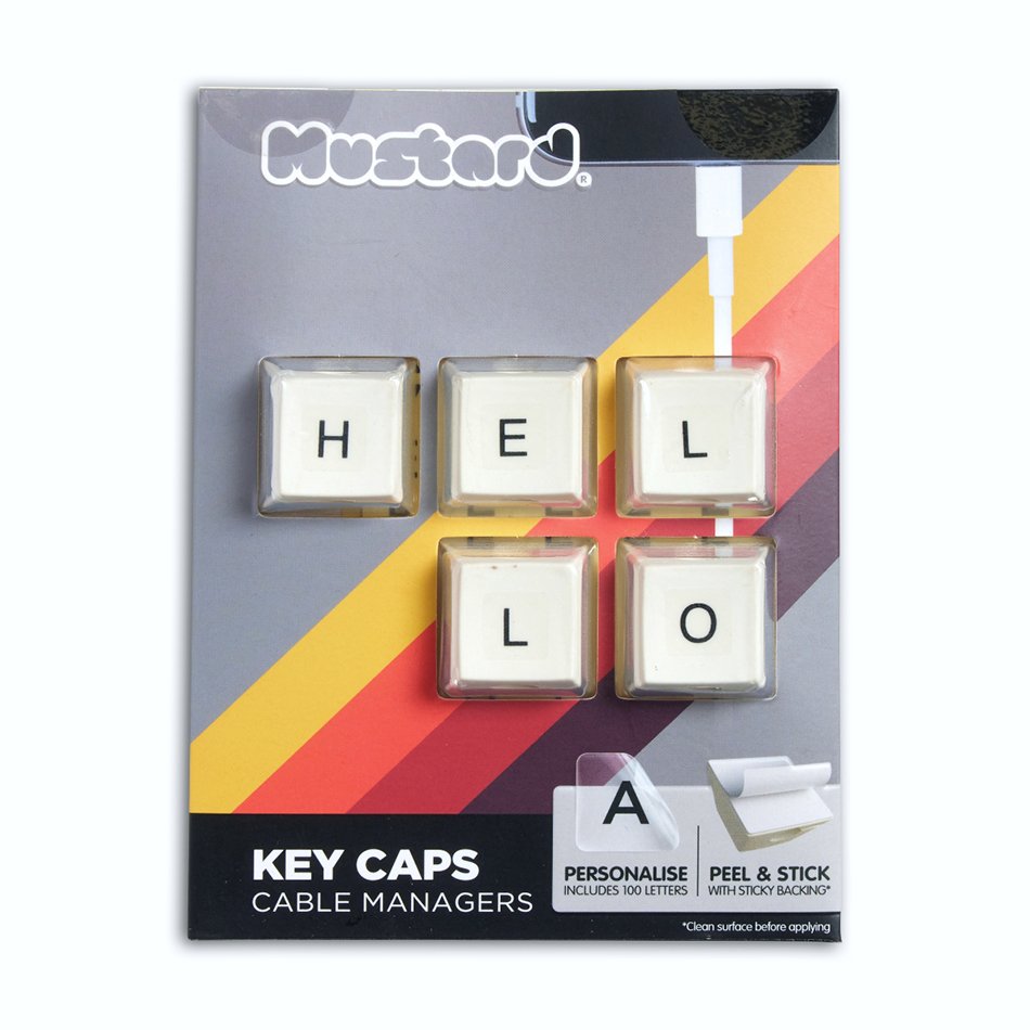 Mustard-Mustard Beşli Klavye Tuşları Kişiselleştirilebilir Retro Kablo Düzenleyici-Kablo Düzenleyici-6-fleurdirect.live