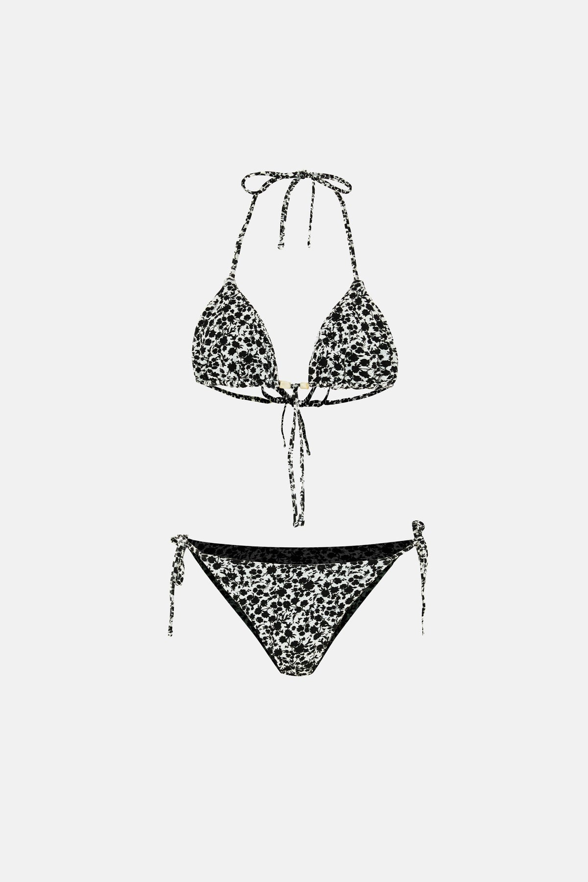 Naia-Asha Bikini / Si̇yah Beyaz Çiçekli-Bikini & Mayo-6-fleurdirect.live