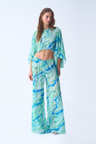 Summer Pantolon / MiNt Desenli