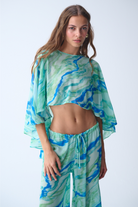 Summer Pantolon / MiNt Desenli