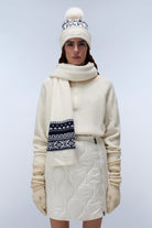 Napapijri-F-Soiusa Scarf W White Heron-Atkı-2-fleurdirect.live