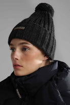 Napapijri-Fea 2 Dark Grey Melange-Bere-3-fleurdirect.live