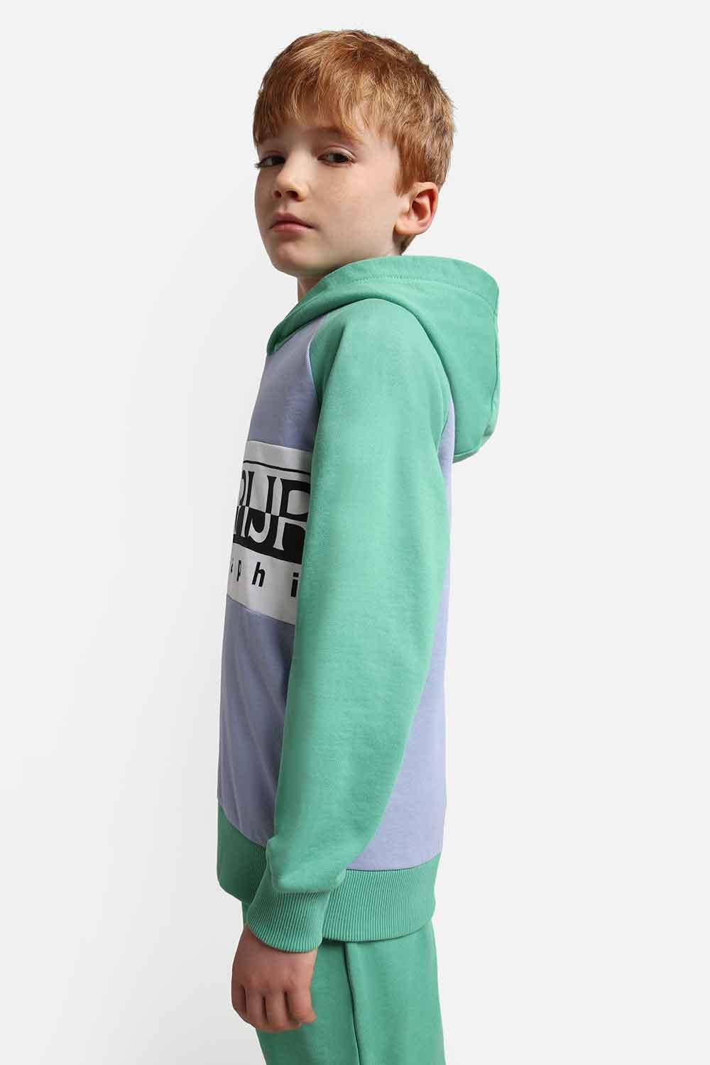 Napapijri-Hoodie Entremonth Lavender-Sweatshirts & Hoodies-3-fleurdirect.live