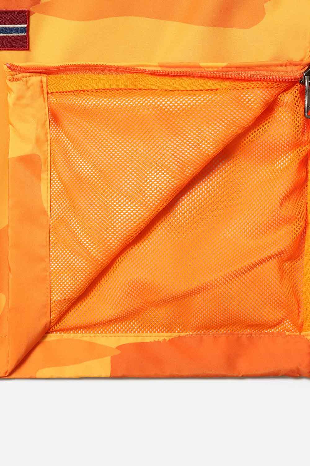 Napapijri-Kids Rainforest Jacket Orange Camo-Mont-9-fleurdirect.live