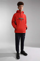 Napapijri-Kids Rainforest Pocket 2 Red Poppy-Yağmurluk-2-fleurdirect.live