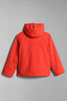 Napapijri-Kids Rainforest Pocket 2 Red Poppy-Yağmurluk-9-fleurdirect.live
