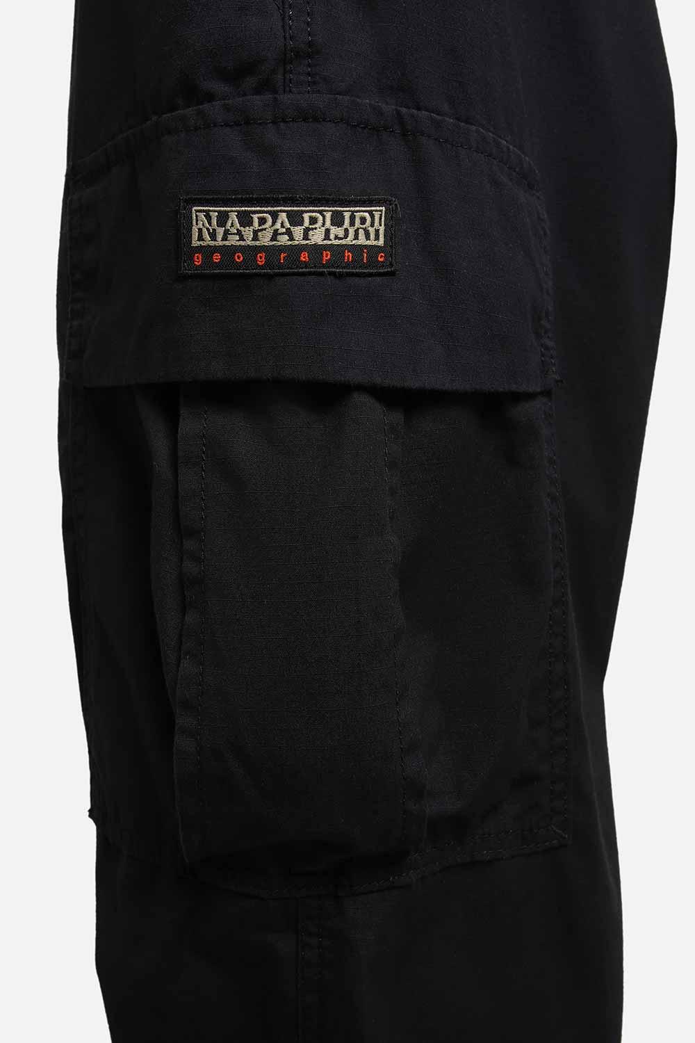 Napapijri-M-Dru Pant Black 041-Pantolon-6-fleurdirect.live