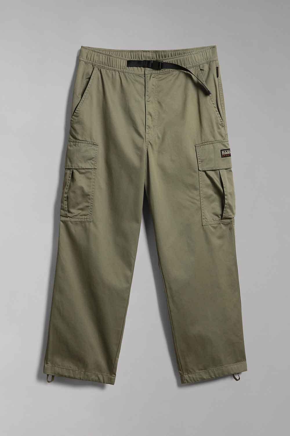 Napapijri-M-Dru Pant Green Lichen-Pantolon-9-fleurdirect.live
