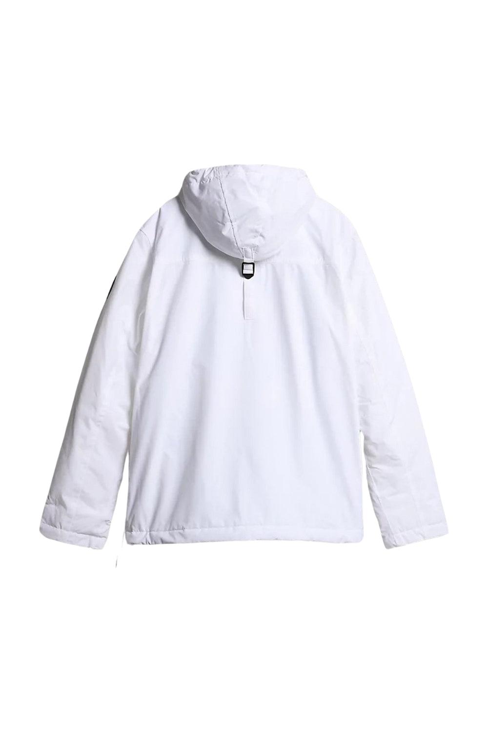 Napapijri-Rainforest Pocket 2 Bright White-Yağmurluk-8-fleurdirect.live