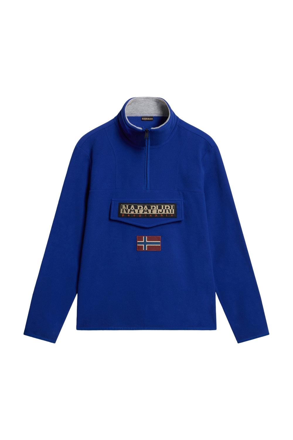 Napapijri-T-Burgee HZ Blue Mazarin-Sweatshirts & Hoodies-3-fleurdirect.live