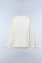 Napapijri-Tee Long-sleeve T-shirt / Beyaz Erkek T-shirt-T-Shirts-6-fleurdirect.live