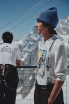 Napapijri-Tee Long-sleeve T-shirt / Beyaz Erkek T-shirt-T-Shirts-7-fleurdirect.live