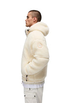Napapijri-Tires Full-Zip Fleece Erkek Peluş Fermuarlı Beyaz Mont-Mont-6-fleurdirect.live