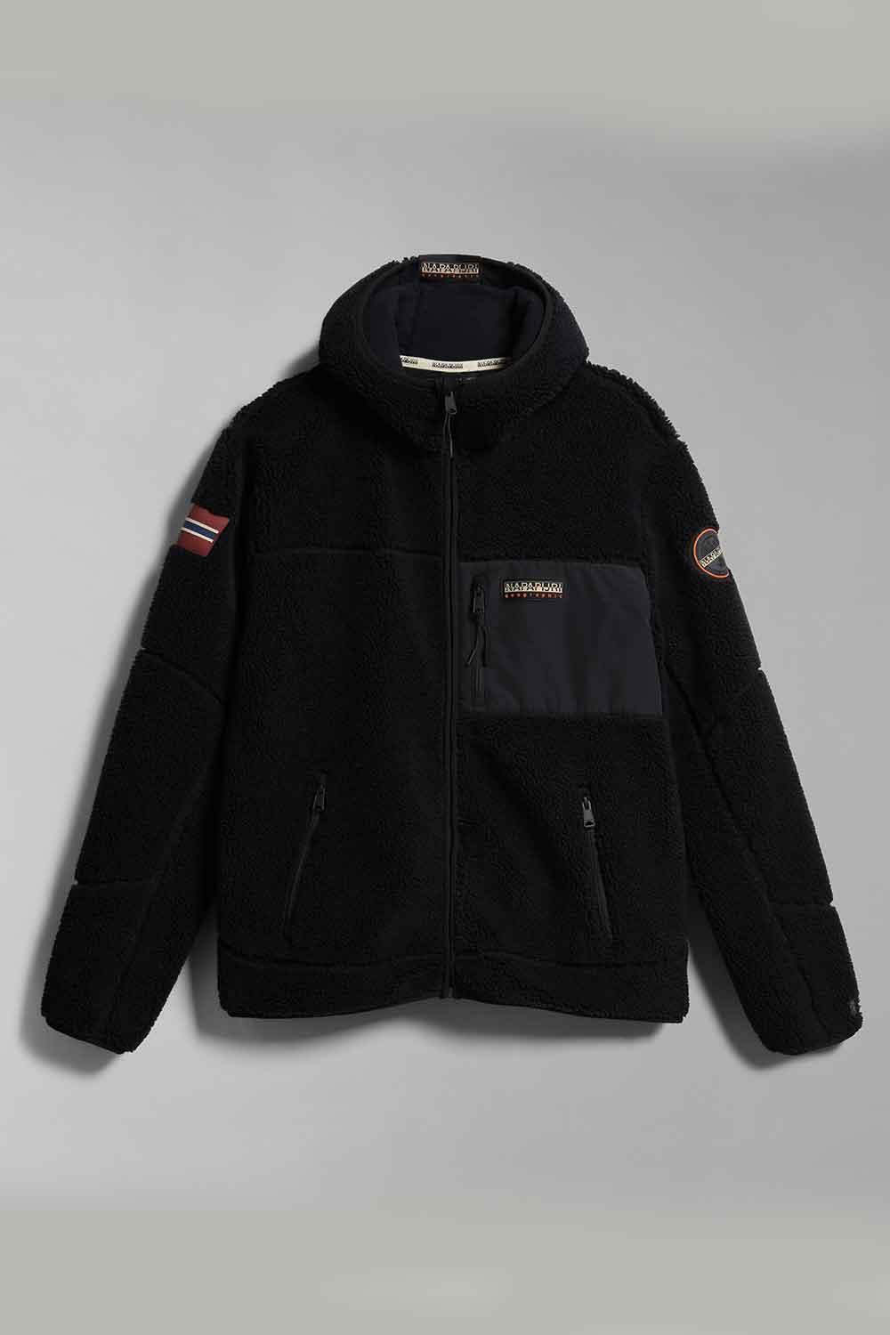 Napapijri-Yupik Full Zip Hoodie Fleecewear-Sweatshirts & Hoodies-7-fleurdirect.live