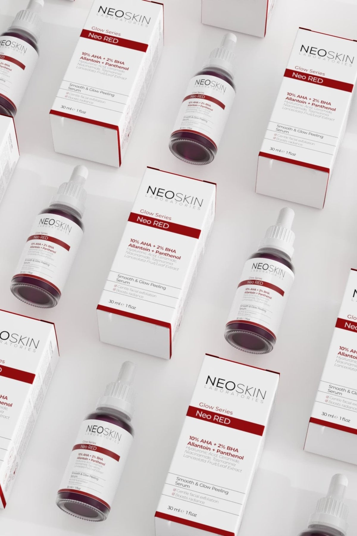 Neoskin-Neo Red Serum 30ml Yenileyici, Pürüzsüzleştirici, ışıltı Arttırıcı Peeling Serum-Cilt Serumu-3-fleurdirect.live