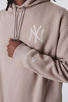 New Era-MLB League Essential Oversized Hoodie Brown-Sweatshirts & Hoodies-3-fleurdirect.live