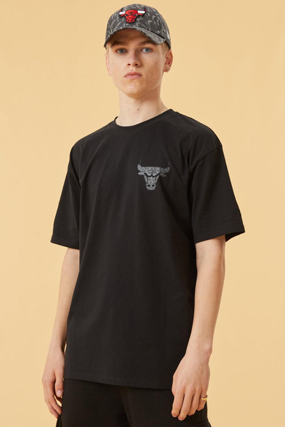 New Era-NBA Seasonal Infill Oversized Tee Chicago Bulls-T-Shirts-1-fleurdirect.live