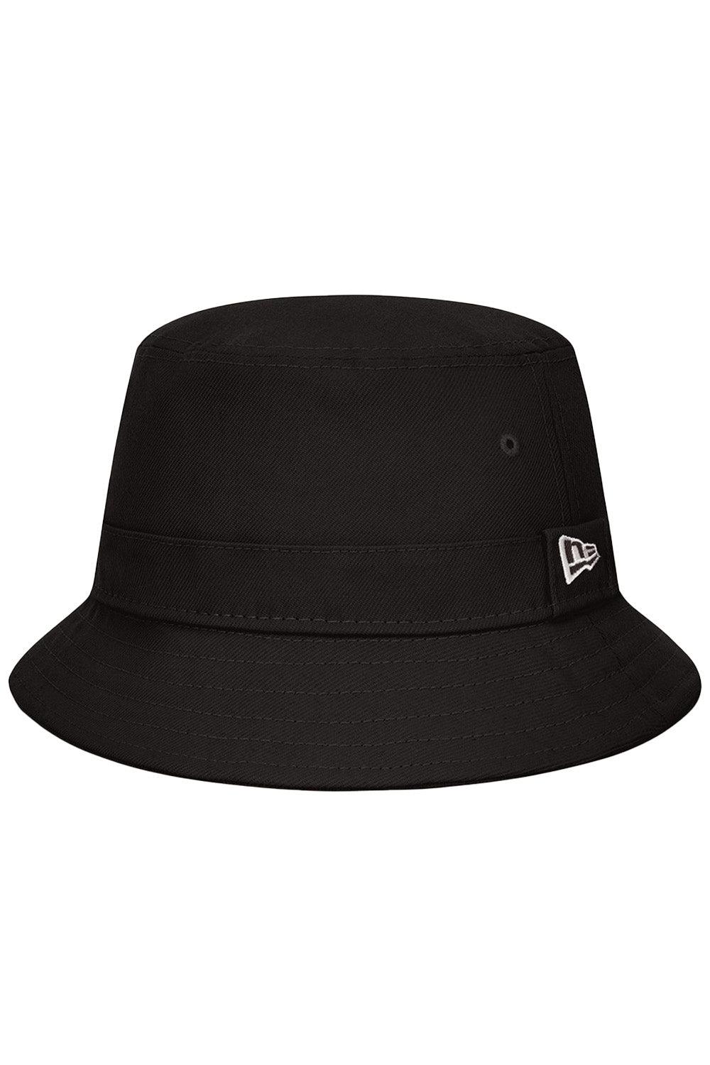 New Era-NE Essential Bucket Black-Bucket Hat-1-fleurdirect.live
