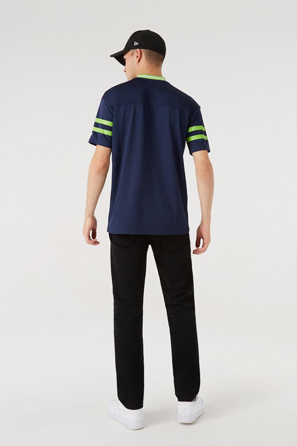 New Era-NFL Logo Oversized Tee Seattle Seahawks-T-Shirts-2-fleurdirect.live
