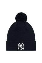 New Era-Women's Metallic Pom Beanie Neyyan BLKMTS-Bere-1-fleurdirect.live