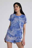Nil Ergüven-Cielo Desenli Bluz-Top-2-fleurdirect.live