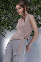 Nil Ergüven-Rosy Örme Bluz-Bluz-2-fleurdirect.live