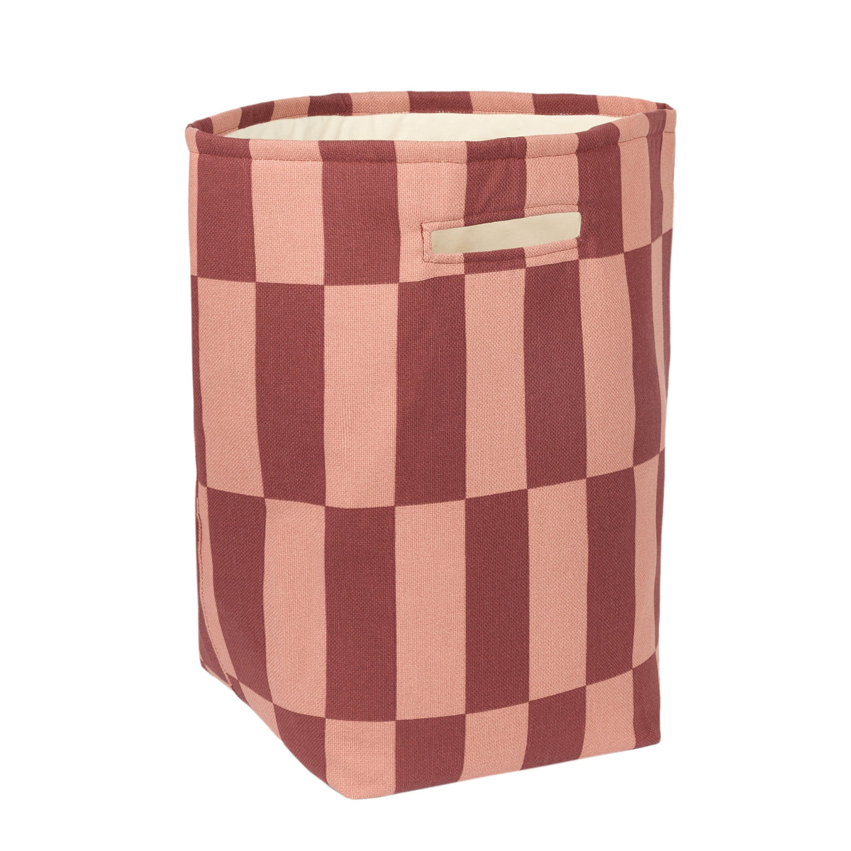Nobodinoz Vibes Büyük Sepet, Maroon Tiles