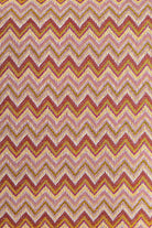 Zigzag Desen Yuvarlak Minder