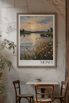 Nord Design-Ressam Serisi Çerçeveli Tablo - Claude Monet - 03-Tablo-3-fleurdirect.live
