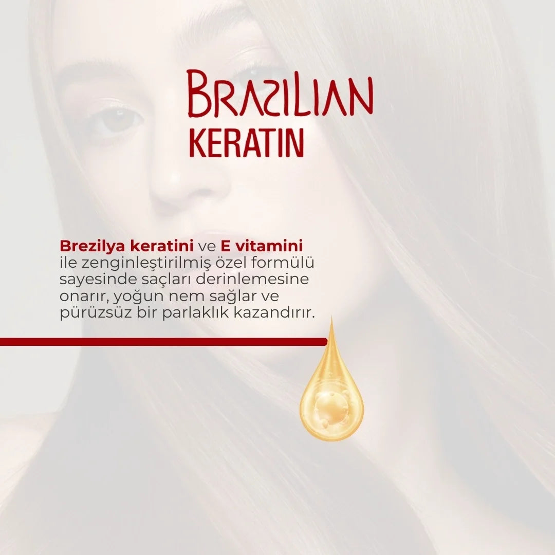 Novex Brezilya Keratin Yükleyici Saç Bakım Kremi 80g