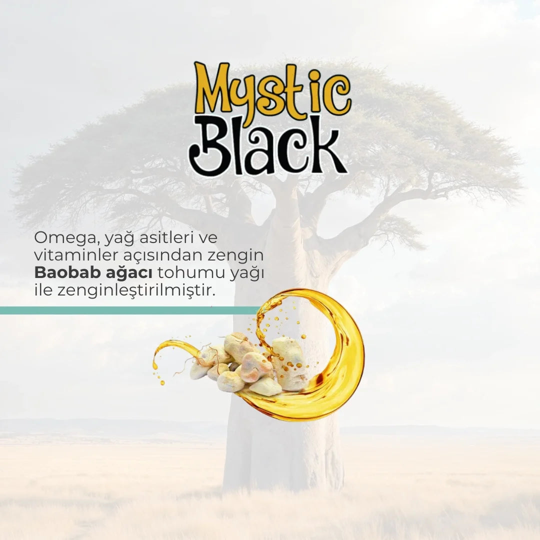 NOVEX MYSTIC BLACK Hasar Görmüş Saçlar için Saç Maskesi 400g