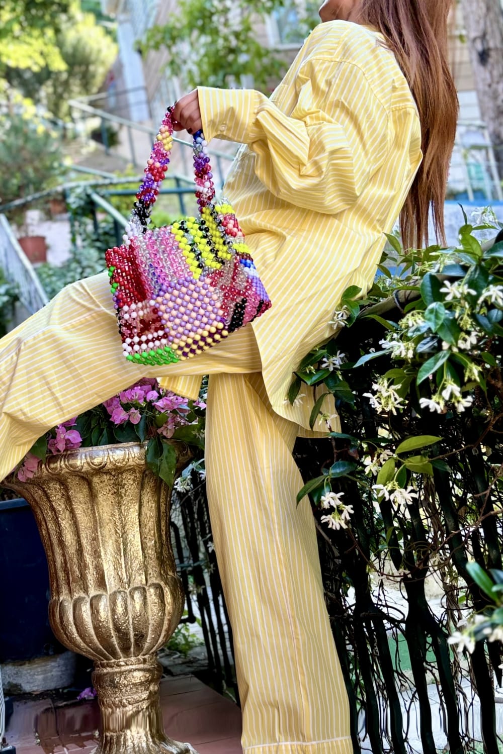 Nyssia Handmade Bag-Colorfully-El Çantası-1-fleurdirect.live