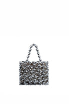 Nyssia Handmade Bag-Recycle Silver-El Çantası-1-fleurdirect.live