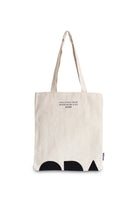 ODA.products-Siyah Beyaz Desenli Kanvas Çanta-Bez Çanta-2-fleurdirect.live
