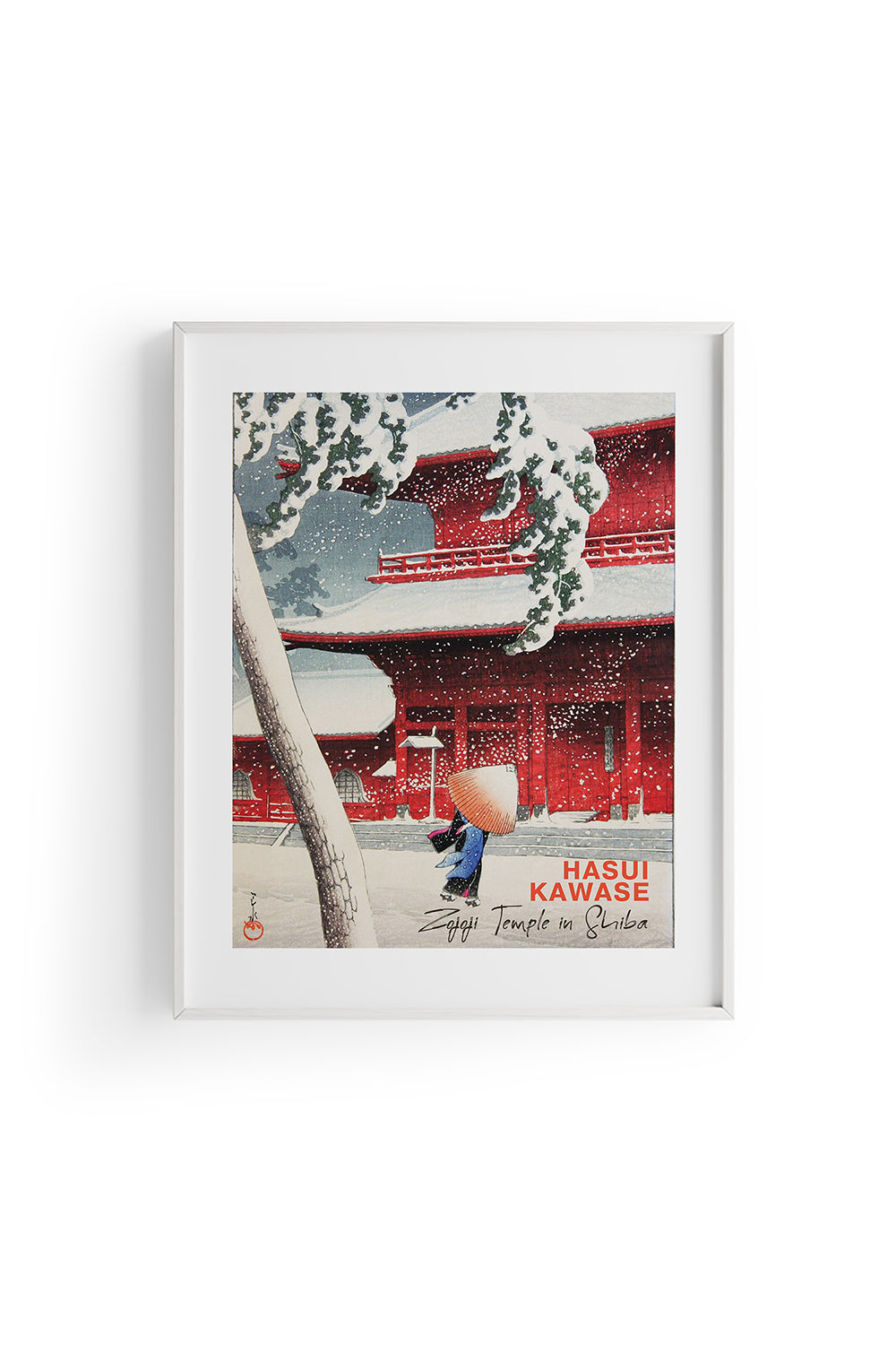 ODA.products-Zojoji Temple İn Shiba, Hasui Kawase | Ünlü Ressam Tablosu-Tablo-2-fleurdirect.live