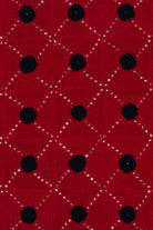 OHM Handmade-Kırmızı Siyah Tiny Dots El İşi Dantel Örtü-Dantel Örtüler-3-fleurdirect.live