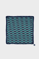 OHM Handmade-Lacivert Mavi Yeşil Waves El İşi Dantel Örtü-Dantel Örtüler-1-fleurdirect.live