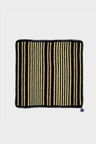 OHM Handmade-Siyah Sarı Kahverengi Multi Stripes El İşi Dantel Örtü-Dantel Örtüler-1-fleurdirect.live