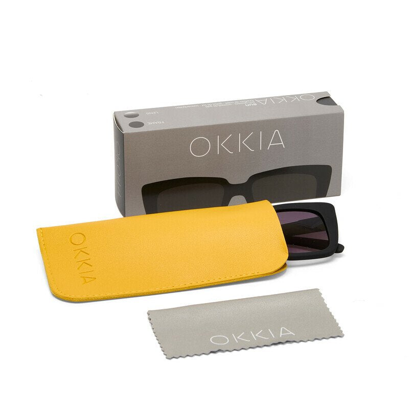 OKKIA-Okkia Elba Unisex Güneş Gözlüğüsiyah / Lens : Siyah Gradyan-Güneş Gözlüğü-4-fleurdirect.live