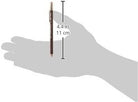 Ohto-Ohto Wood Sharp Mini Mekanik Kurşun Kalem 0.5mm Bordo Aps 350 Es-Mekanik Uçlu Kalem-4-fleurdirect.live