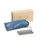 Okkia-Okkia Club Panarea Mavi Lens Polarize Güneş Gözlüğü Şeffaf Füme-Güneş Gözlüğü-7-fleurdirect.live