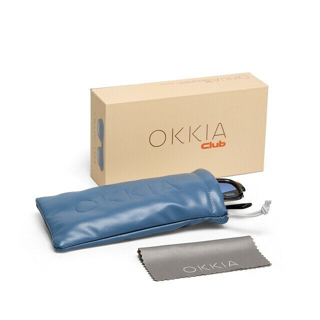 Okkia-Okkia Club Stromboli Mavi Lens Polarize Güneş Gözlüğü Şeffaf Füme-Güneş Gözlüğü-7-fleurdirect.live