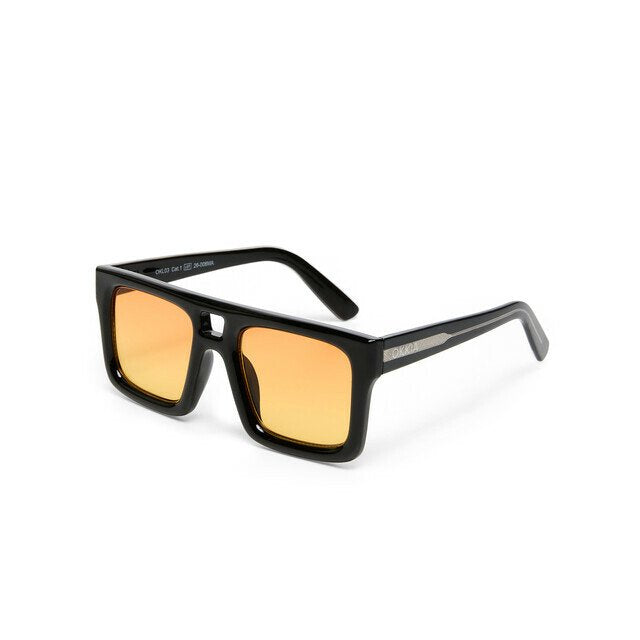 Okkia-Okkia Club Vulcano Sarı Lens Polarize Güneş Gözlüğü Siyah-Güneş Gözlüğü-2-fleurdirect.live