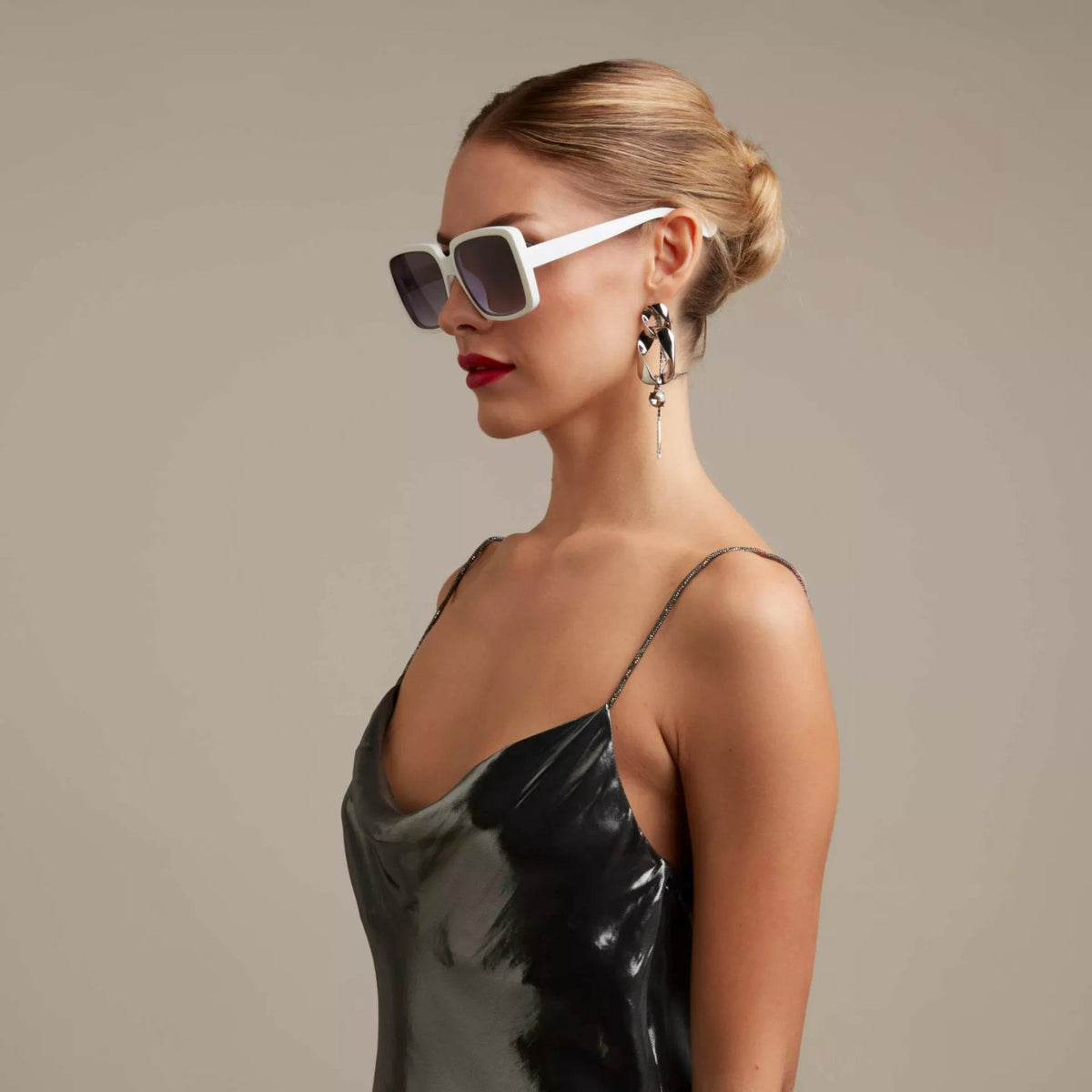 Okkia-Okkia Alessia Unisex Güneş Gözlüğü Beyaz-Güneş Gözlüğü-7-fleurdirect.live