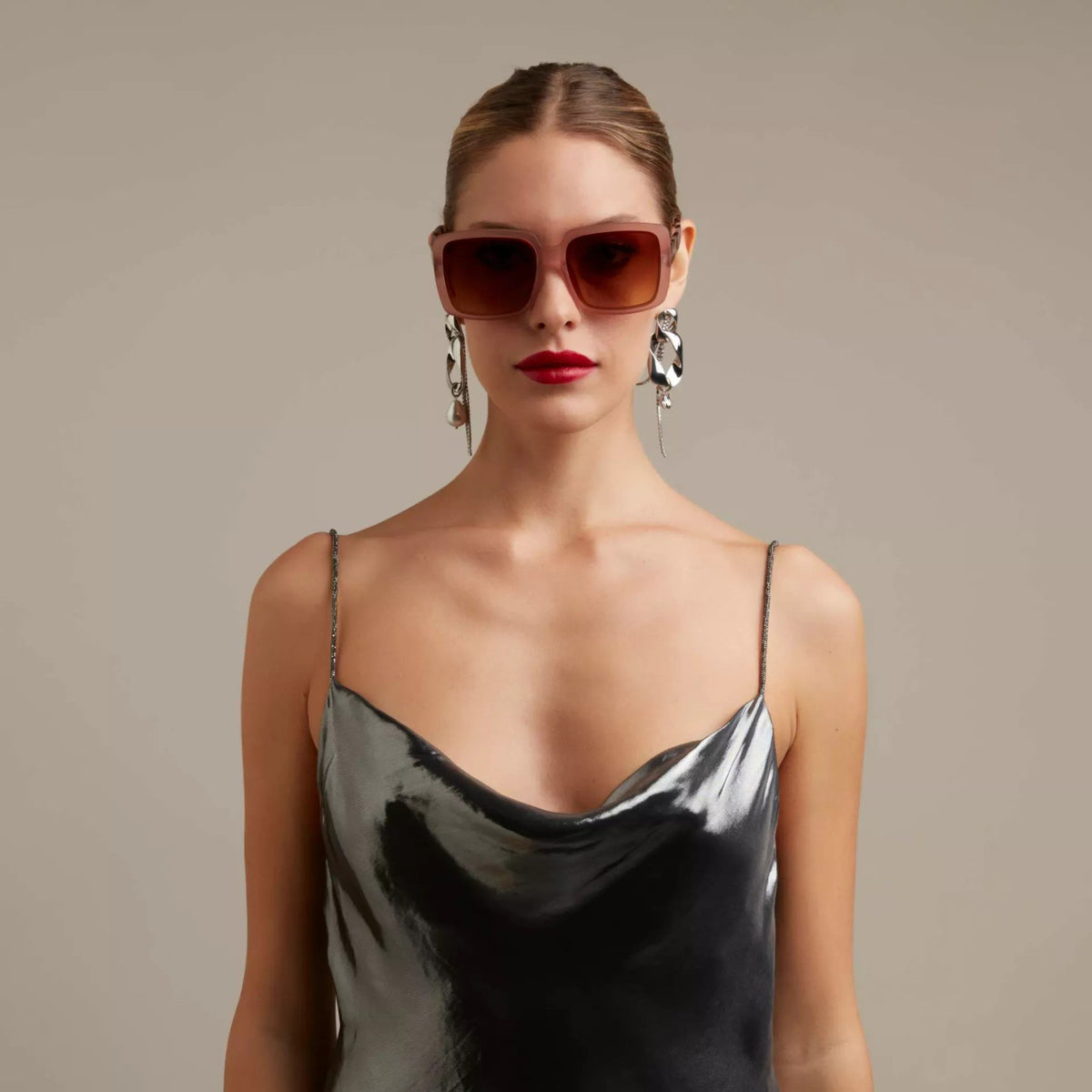 Okkia-Okkia Alessia Unisex Güneş Gözlüğü Pembe Havana-Güneş Gözlüğü-8-fleurdirect.live