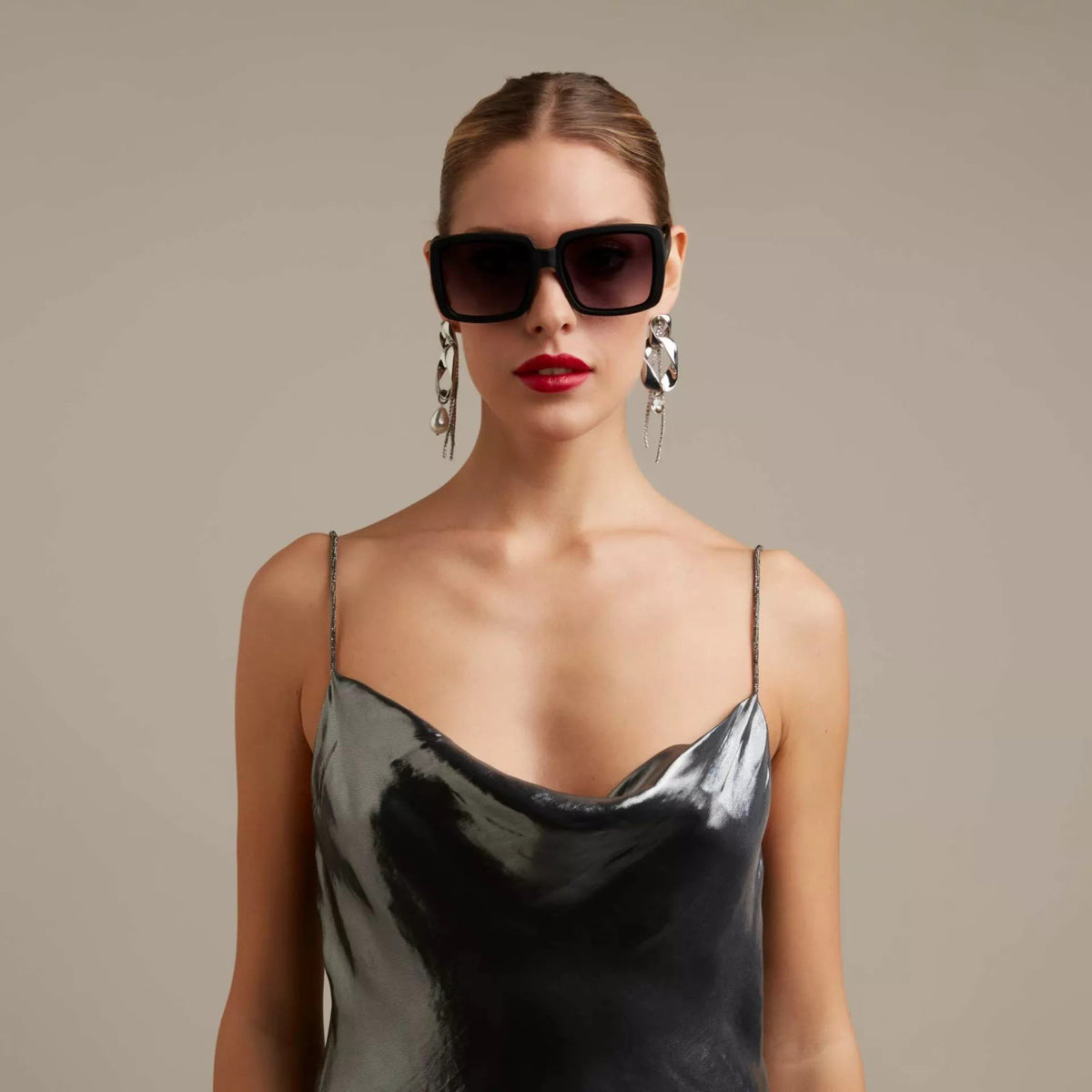 Okkia-Okkia Alessia Unisex Güneş Gözlüğü Siyah-Güneş Gözlüğü-2-fleurdirect.live